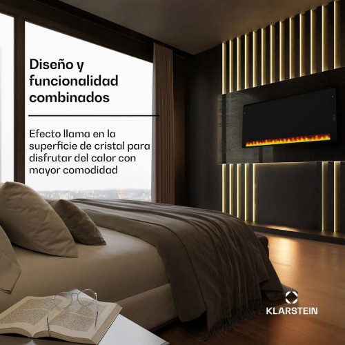 Klarstein Calefactor de pared ZenHeat Graphene 1300W