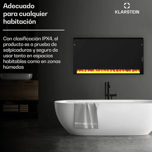 Klarstein Calefactor de pared ZenHeat Graphene 1300W