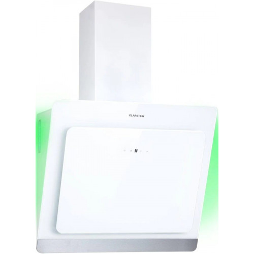 Klarstein Campana extractora Aurora 60 Smart 585 m³/h 60cm sin cabeza Luz ambiental CEE A+