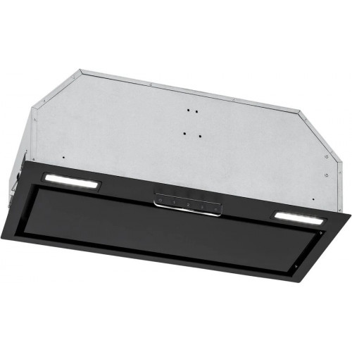 Klarstein Campana extractora Camila empotrada 70 cm 380 m³/h LED Touch acero inoxidable