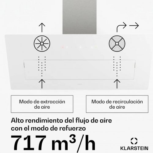 Klarstein campana extractora SleekAir A+++