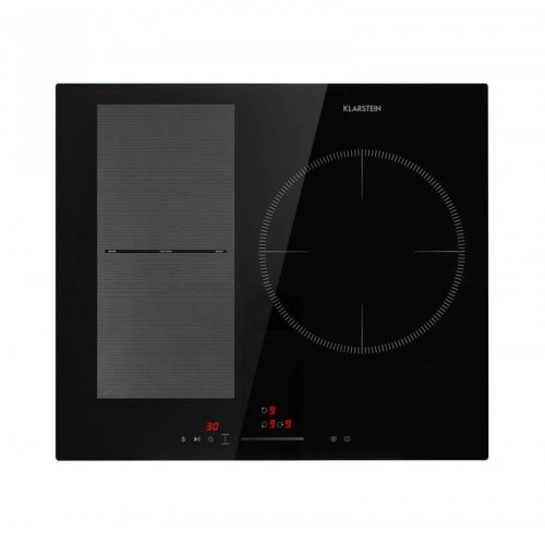 Klarstein Delicatessa 3 Flex cocina de inducción 3 zonas 6600W zona flexible negro