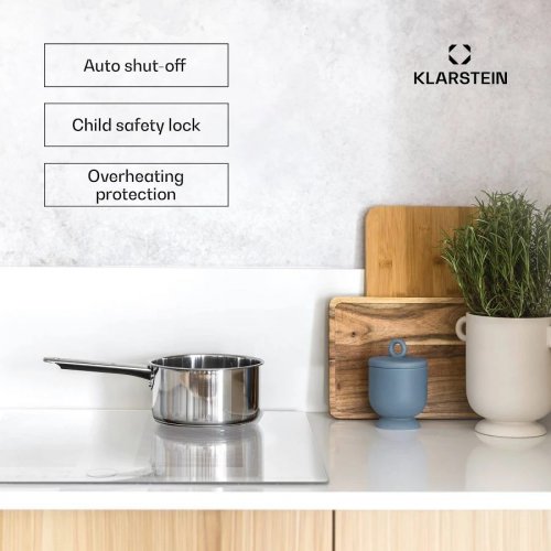 Klarstein Delicatessa 77 Flex Placa de inducción encastrable 4 zonas 7000 W Vitrocerámica