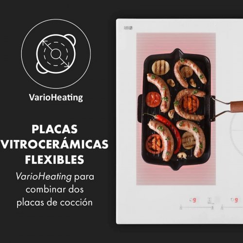 Klarstein Delicatessa 77 Hybrid Cocina encastrable de 4 zonas 7000W