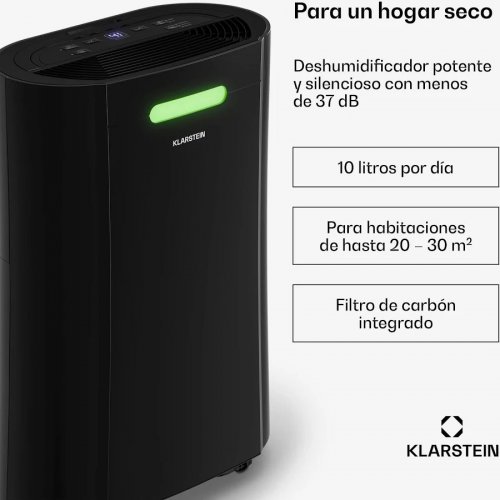 Klarstein Deshumidificador AeroDry 10 165W 10l