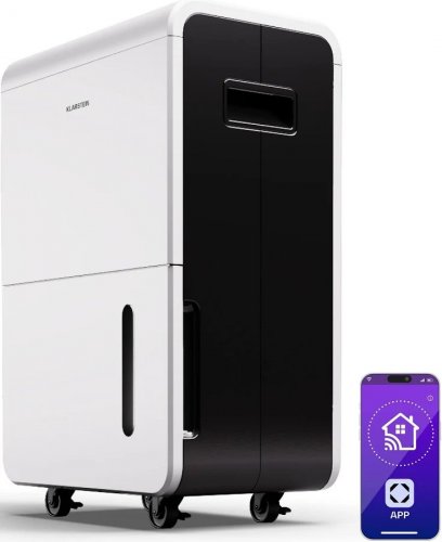 Klarstein Deshumidificador DryFy Grand Smart 70 Compresión WiFi