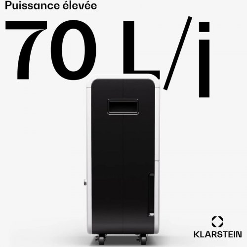 Klarstein Deshumidificador DryFy Grand Smart 70 Compresión WiFi