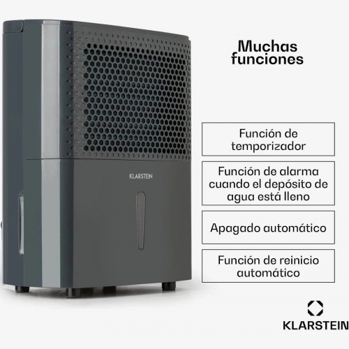 Klarstein DryFy 10 Deshumidificador 240W 10l/d 100m³/h 15-20m²