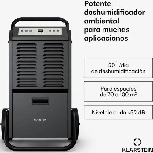Klarstein DuraDry 50L Deshumidificador de aire