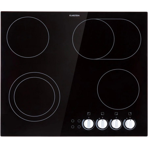 Klarstein EasyCook Placa cerámica de cocción 6100W regulador giratorio