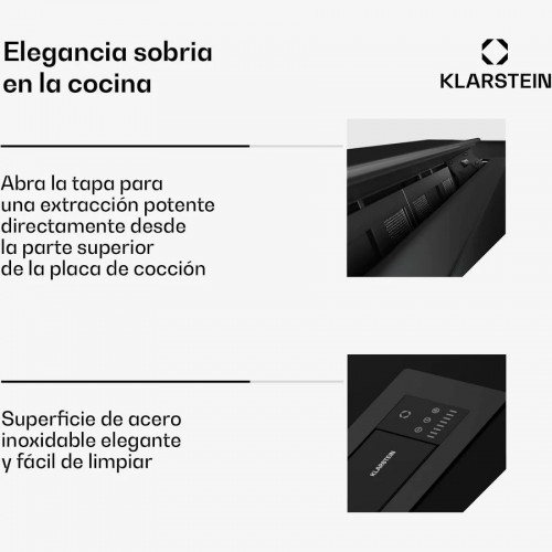 Klarstein Extractor Brisa retráctil 586 m³/h