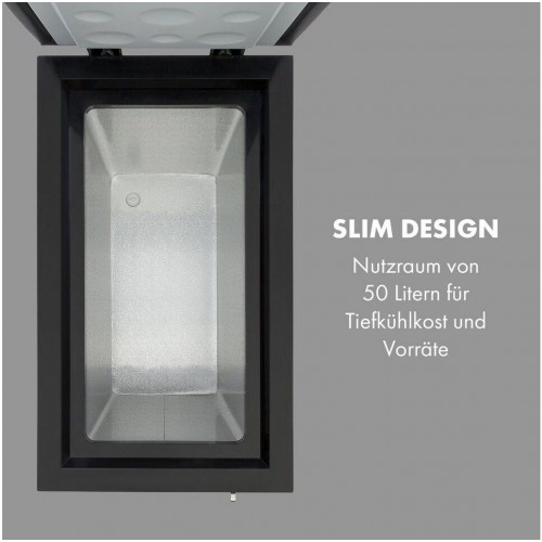Klarstein Iceblokk 50 l negro (10046004)