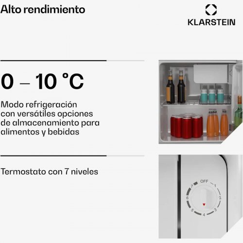 Klarstein Irene Mini nevera Retro 46L