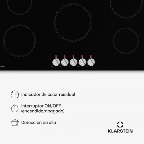 Klarstein Kochheld placa de inducción Elegante y potente