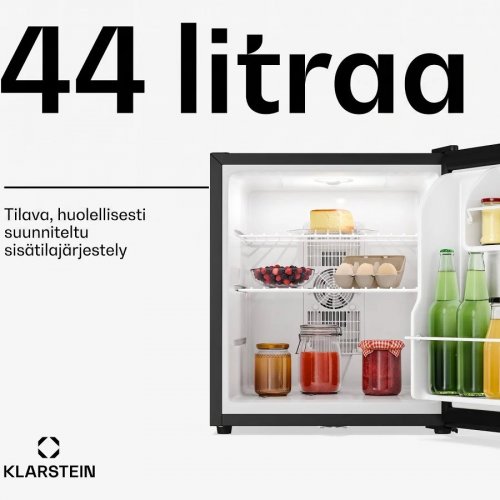 Klarstein Matterhorn 44 mini nevera 44 litros 35 dB compacta con cerradura