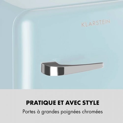 Klarstein Mini Nevera retro Audrey 48 L 2 niveles