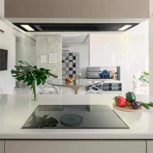 Klarstein Remy Campana extractora Set de circulación de aire 90cm 230W 620m³/h negra