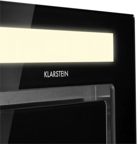 Klarstein Remy Campana extractora Set de circulación de aire 90cm 230W 620m³/h negra