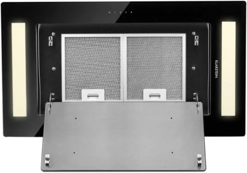 Klarstein Remy Campana extractora Set de circulación de aire 90cm 230W 620m³/h negra