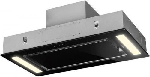 Klarstein Remy Campana extractora Set de circulación de aire 90cm 230W 620m³/h negra