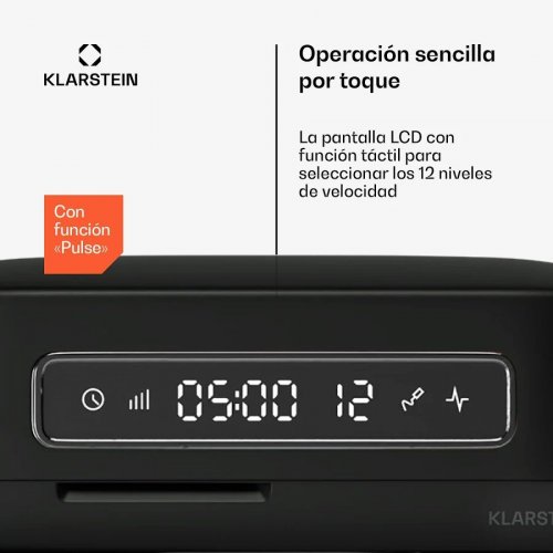 Klarstein Robot de cocina Chiara 1600 vatios 12 posiciones