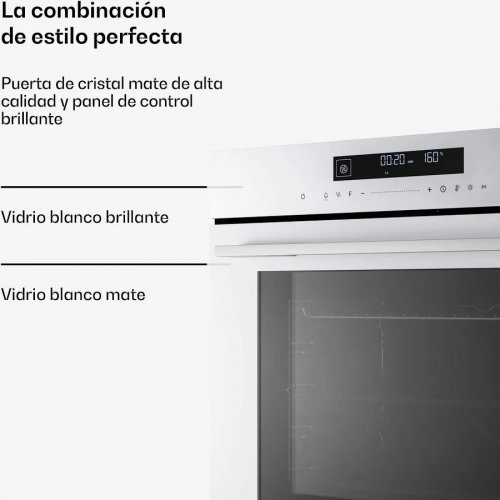 Klarstein Velaire horno eléctrico Gran funcionalidad Clase de eficiencia energética A+