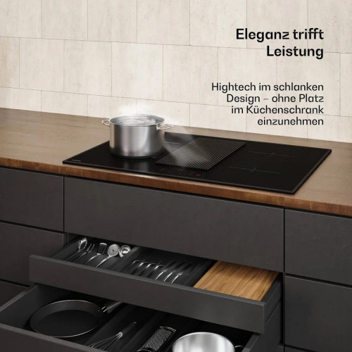 Klarstein Velaire placa de inducción con campana integrada Elegante