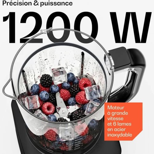 Klarstein Velaire robot de cocina con batidora amasado