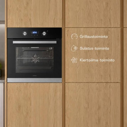 Klarstein Verosteel horno empotrable 60 cm 67 litros