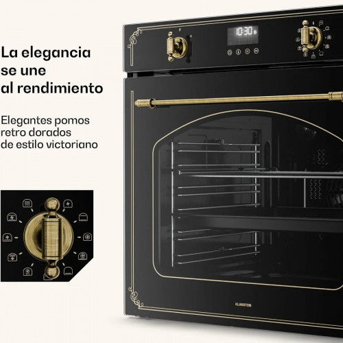 Klarstein Victoria horno con pirolisis Cocina eléctrica