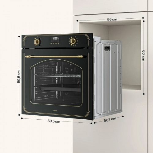 Klarstein Victoria horno con pirolisis Cocina eléctrica