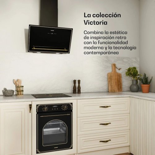 Klarstein Victoria placa vitrocerámica 3 zonas
