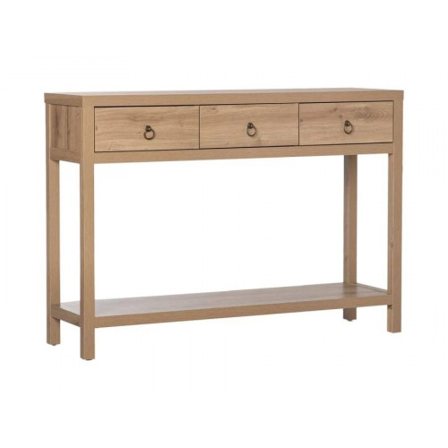 Klast Home Mueble recibidor en madera color natural Livorno