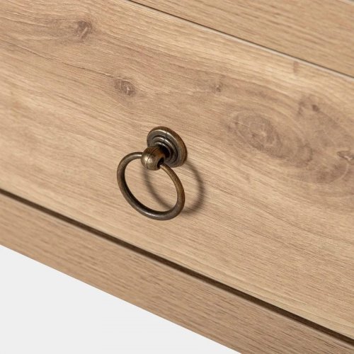 Klast Home Mueble recibidor en madera color natural Livorno