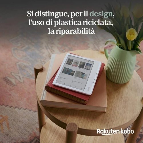 Kobo Libra Colour with Kobo Stylus 2 eReader Anti-Glare Colour Display and Ink Kaleido 3 7 Dark Mode Audio Books Waterproof Black