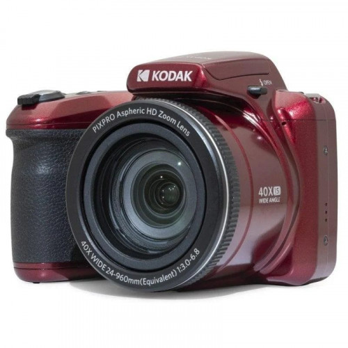 Kodak Pixpro Astro Zoom AZ405 Cámara Bridge 20MP Roja