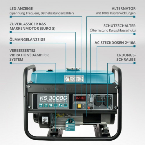 Könner & Söhnen KS 3000 G hybrid