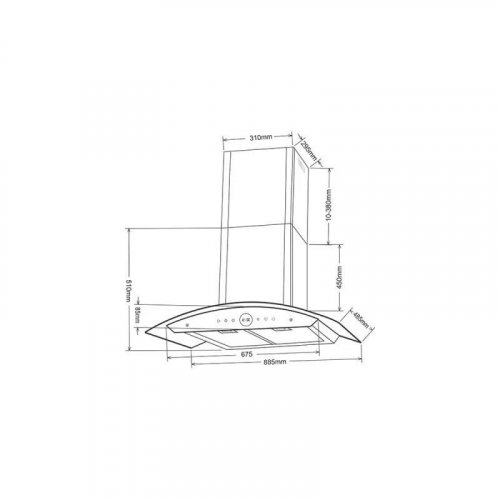 Kromsline Campana 90cm