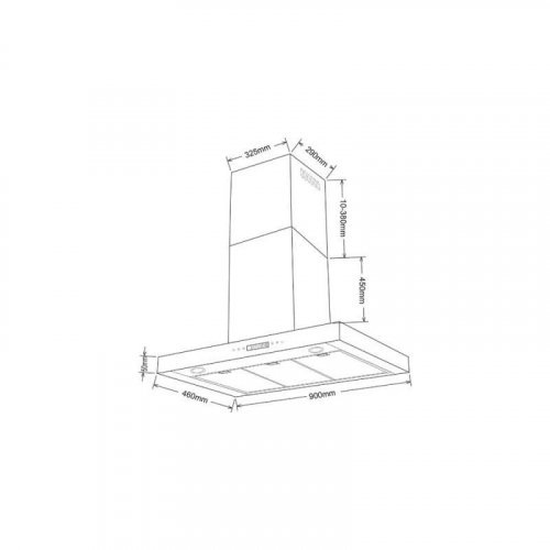 Kromsline Kc-ti-90-tc-gw1 Campana 90cm