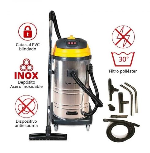 KRÜGER KRA775 3.600w. Aspirador polvo / líquido