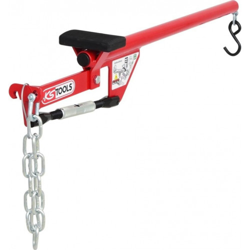 KS Tools Palanca de eje universal con cadena 960 mm