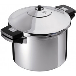 Kuhn Rikon Duromatic Inox con asas laterales 24 cm 8 l