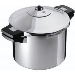 Kuhn Rikon Duromatic Inox Model with side grips 24 cm 6l