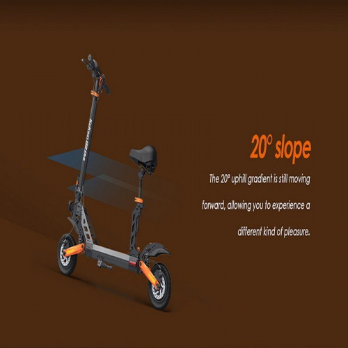 Kukirin G2 Pro Patinete Eléctrico 600W Gris/Naranja