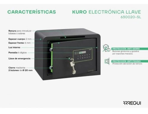 Kuro Caja fuerte