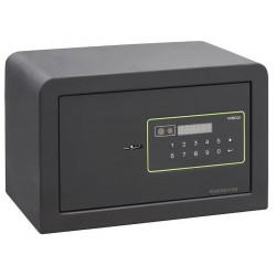 Kuro Electrónica + llave Caja fuerte de sobreponer con apertura de doble seguridad con teclado electrónico más llave