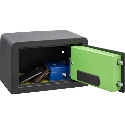 Kuro Electrónica + llave Caja fuerte de sobreponer con apertura de doble seguridad con teclado electrónico más llave