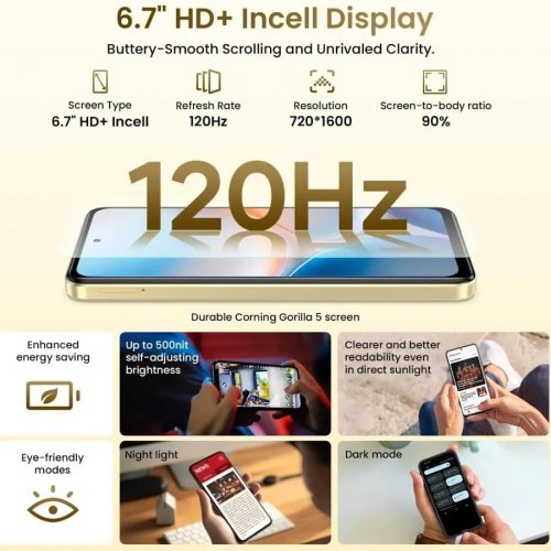 Lagenio A11 Pro 8GB/256GB Negro