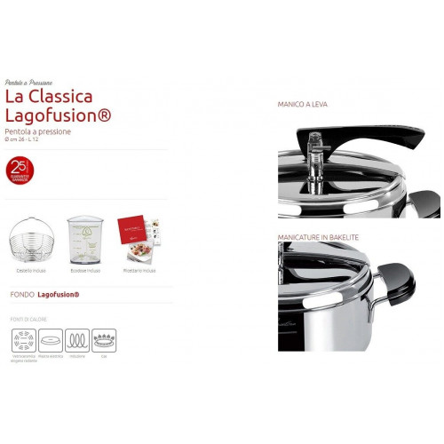 Lagostina La Classica 12L 26cm