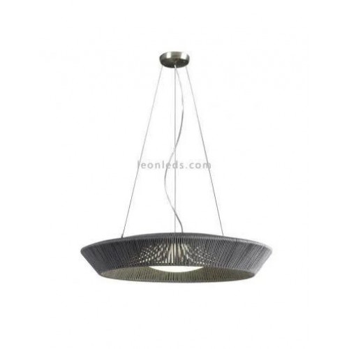 Lámpara colgante circular de cuerda personalizable 75Cm Banyo 3xE27